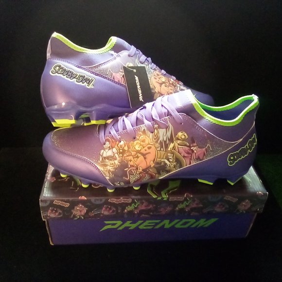 Phenom Elite Scooby-Doo Unmasked Football Cleats Size 13 (New with Box) - Picture 2 of 8